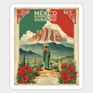 Nombre de Dios Durango Mexico Vintage Tourism Travel Magnet